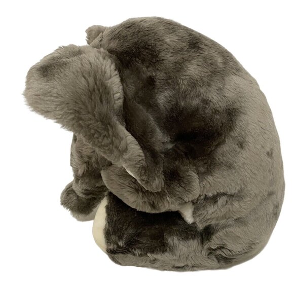 Vintage Kids of America Plush Elephant 15" Gray Chunky Stuffed Animal - Picture 4 of 8